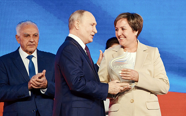 Половина победителей Всероссийской муниципальной премии «Служение» — женщины